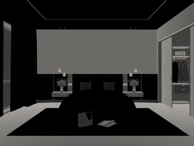 Bedroom 12 3D model