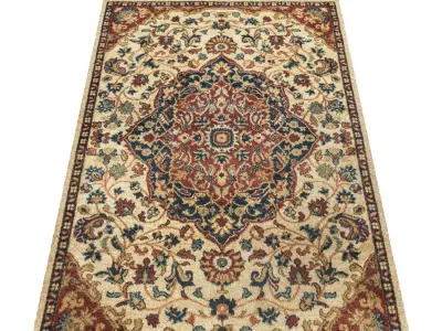 Rug Set 1584 3D model