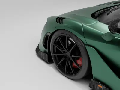 McLaren 765 LT 3D model