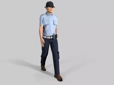 public security 3D model