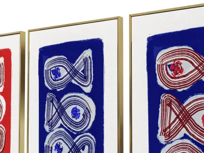 3 Abstract Frames Set 11 3D model