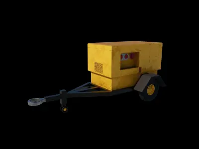 Electric generator  3D model