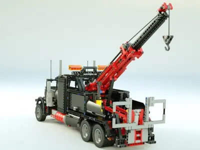 LEGO Tow Truck 3D model