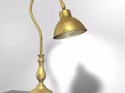 Table Lamp 001 Free 3D model