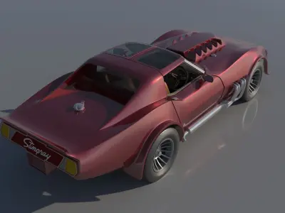 Chevrolet Corvette Summer 3D print model