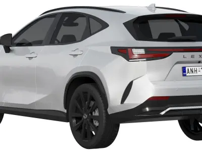 Lexus NX300 F-Sport 2022 3D model