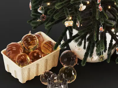 Christmas tree 3D model