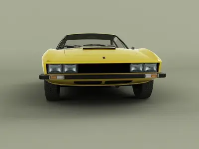 Monteverdi Berlinetta 3D model