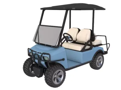 Golf Cart 3D model