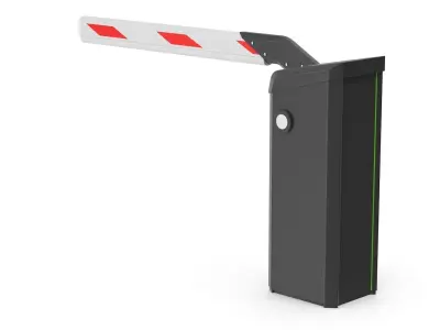 Parking Barrier Low-poly 3D model purchase