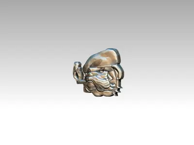 boxer relief boss 3D print model