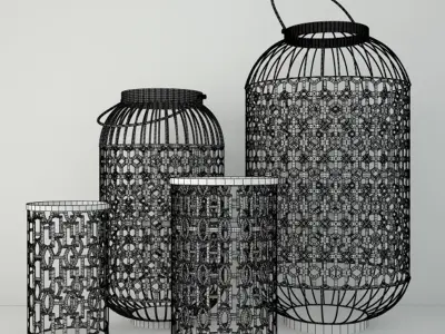 Lattice Lanterns 3D model