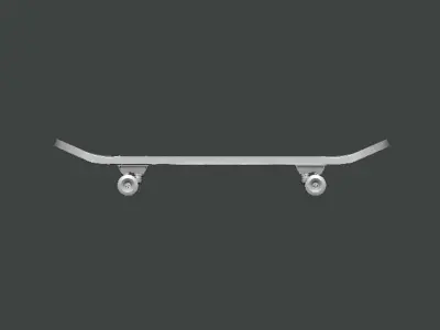 3D Model-SKATEBOARD0001 skateboard 3D print model