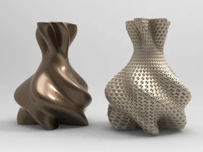 Vase Voronoi 7 3D print model