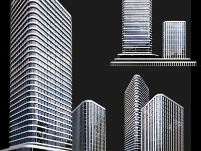 HighRise Building 3D model
