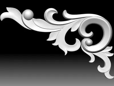 European Carving 2 3D model