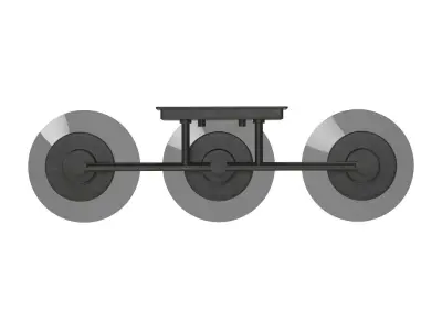 Hinton Collection Three-Light 3D model