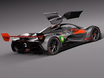 Mazda Furai Concept 2008 3D model