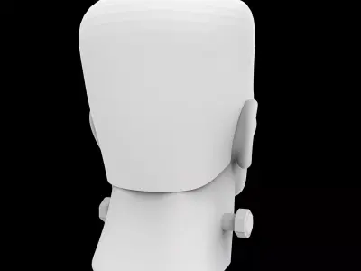 Stylized Frankenstein Head 3D Printable Model 3D print model