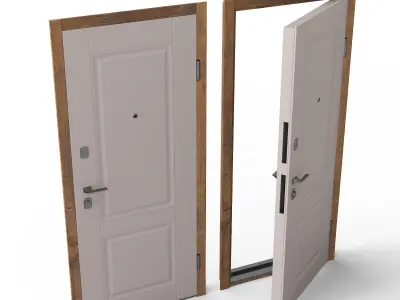 Qinhoa Door 3D model