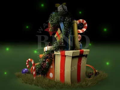 Gift Tower 3D model