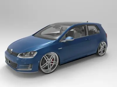 Volkswagen Golf VII 3D model