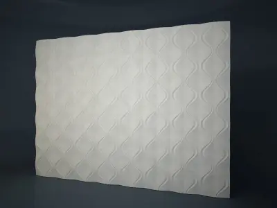 01 PAVERS PATTERN WALL 3D model