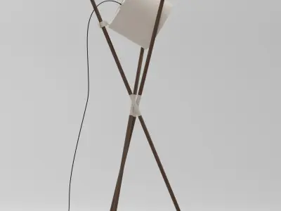 Tripod Floor and Desk Lamp Collection Artisan Shift Lamp 3D model