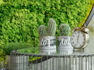 Decor Set Loft 3D model