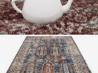 Rugs No 611 Low-poly 3D model