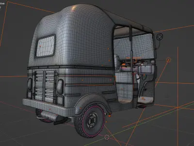 tricle bajaj Free 3D model