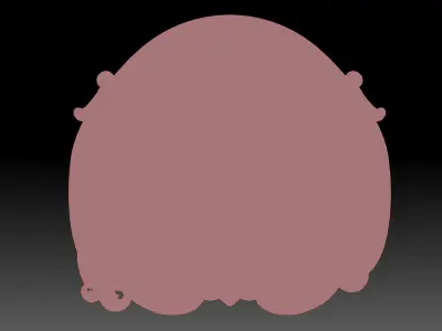 Horse and Woman 3D print model