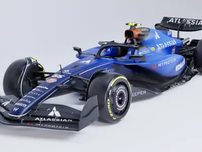 F1 2025 Williams FW47 Formula 1 Race Car Low-poly 3D model Low-poly 3D model