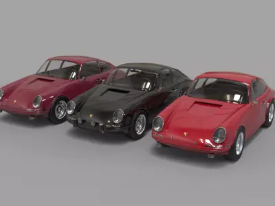 911 Porsche 1967 3D print model