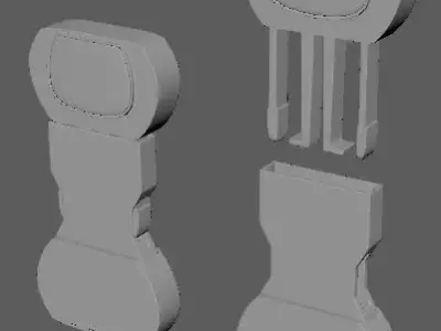 seat belt  Free low-poly 3D model