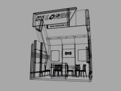 stand design 3D model