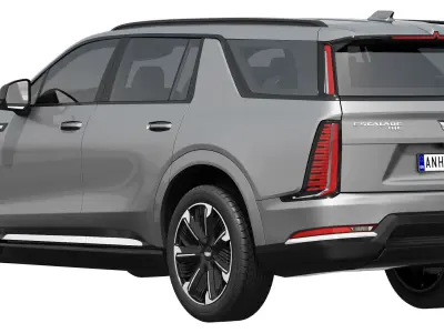 Cadillac Escalade IQL premium luxury 2026 3D model