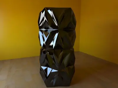 geometric vase Free 3D print model