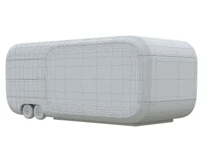 the Tesla Tiny House 3D model