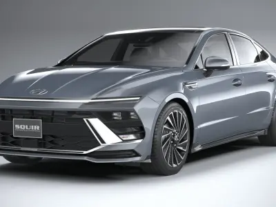 Hyundai Sonata 2024 3D model