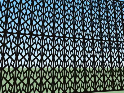Decorative Fence Panel - 3D Model 3D model