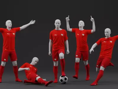 Palestine 2022  Home Jersey Free 3D model