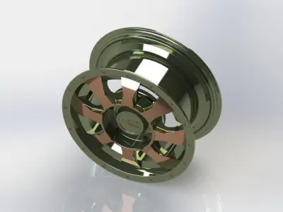 Cast rim MOTO METAL - MO970 3D model