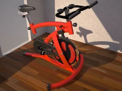Megatop magnetic Spinning bike 3D model