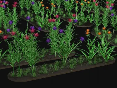 Flowers R12 3D model