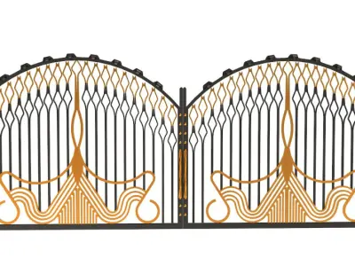 Classic Iron Gate collection 3D model