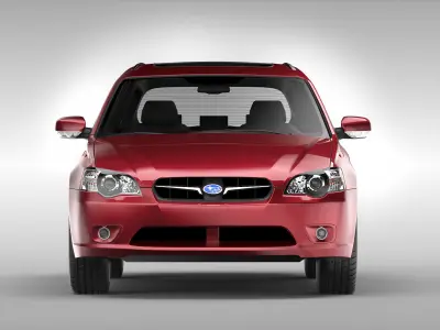 Subaru Legacy Wagon 2003 - 2009 3D model