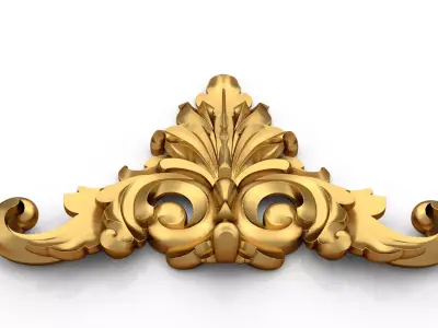 carved classic decorative ornament cnc 3d printing stl 19 3D print model