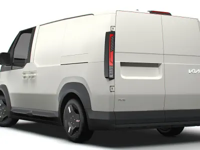 KIA PV5 cargo L2H1 UKspec 2025 3D model