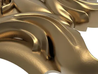  decorative pattern ready for 3D printing 3D model 14